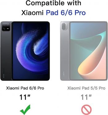 YOUTH MOBI Tempered Glass Screen Protector Compatible With Xiaomi Mi Pad 6 / Xiaomi Mi Pad 6 Pro (11 Inch,2023 Model) For Tab Pack Of 1