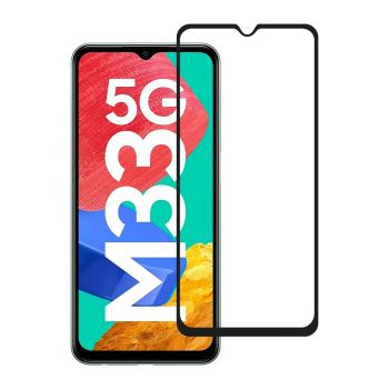 YOUTH MOBI Edge To Edge Tempered Glass For Samsung Galaxy M04 / A04S / M33 / F23 / F13 / M23 / A23 / M13 4G / M13 5G With Easy Self Installation Kit For Cellphone