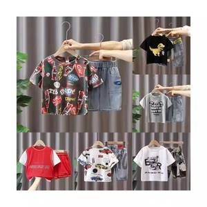 High Quality Children's  Set Printed Halter Top Fashion Summer Set Fashion Children's