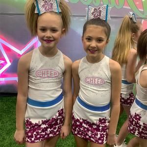 Cheap  Sports Uniform Cheer Free Design Cheer Uniform Cheer Sports Bra